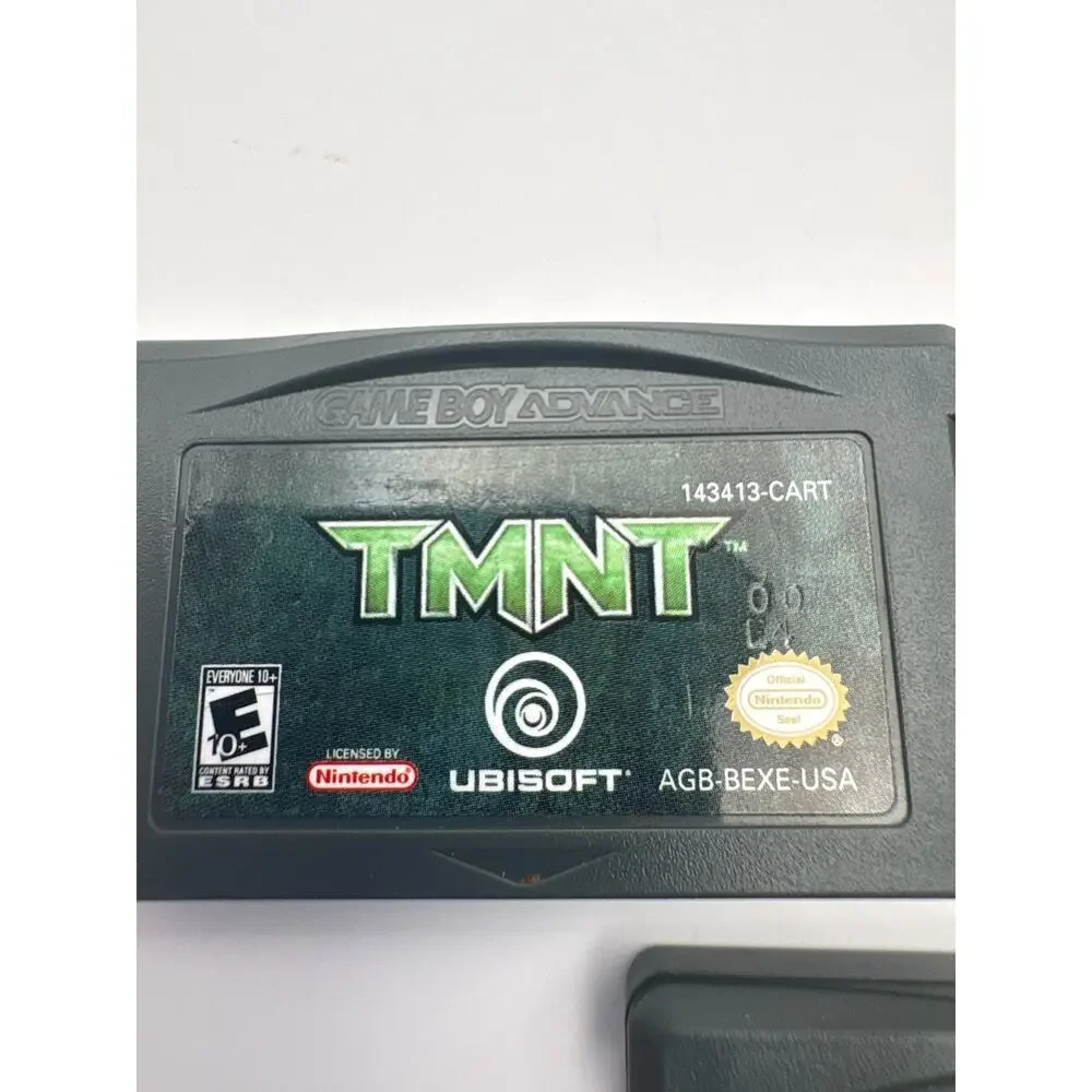 TMNT Ninja Turtles 1 & 2 Nexus Game Boy Advance Lot 3 Games Authentic Saves